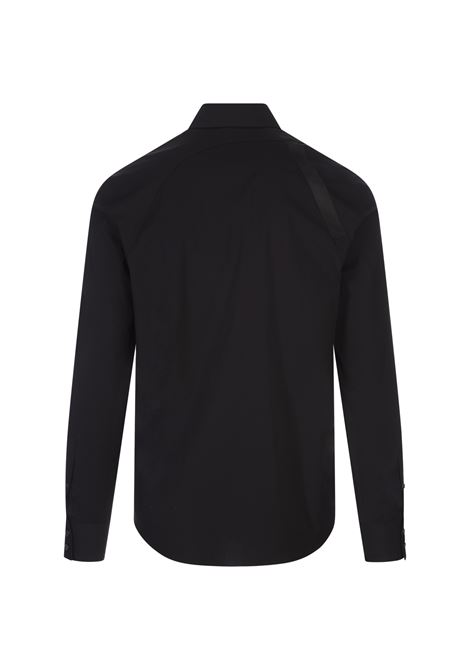 Camicia Harness Nera ALEXANDER MCQUEEN | 828170-QNAAB1000